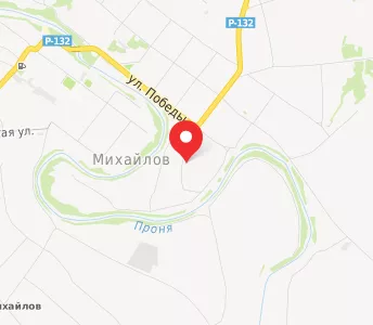 Карта михайлова рязанской. Схема села Новопанское.
