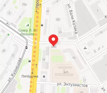 Карта улицы бабушкина