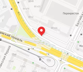 Новоясеневский проспект карта