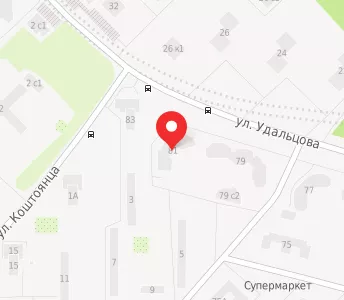 Удальцова москва карта