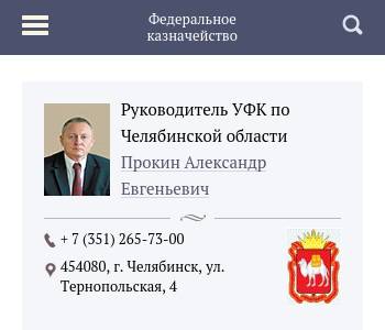 Казначейство челябинской области